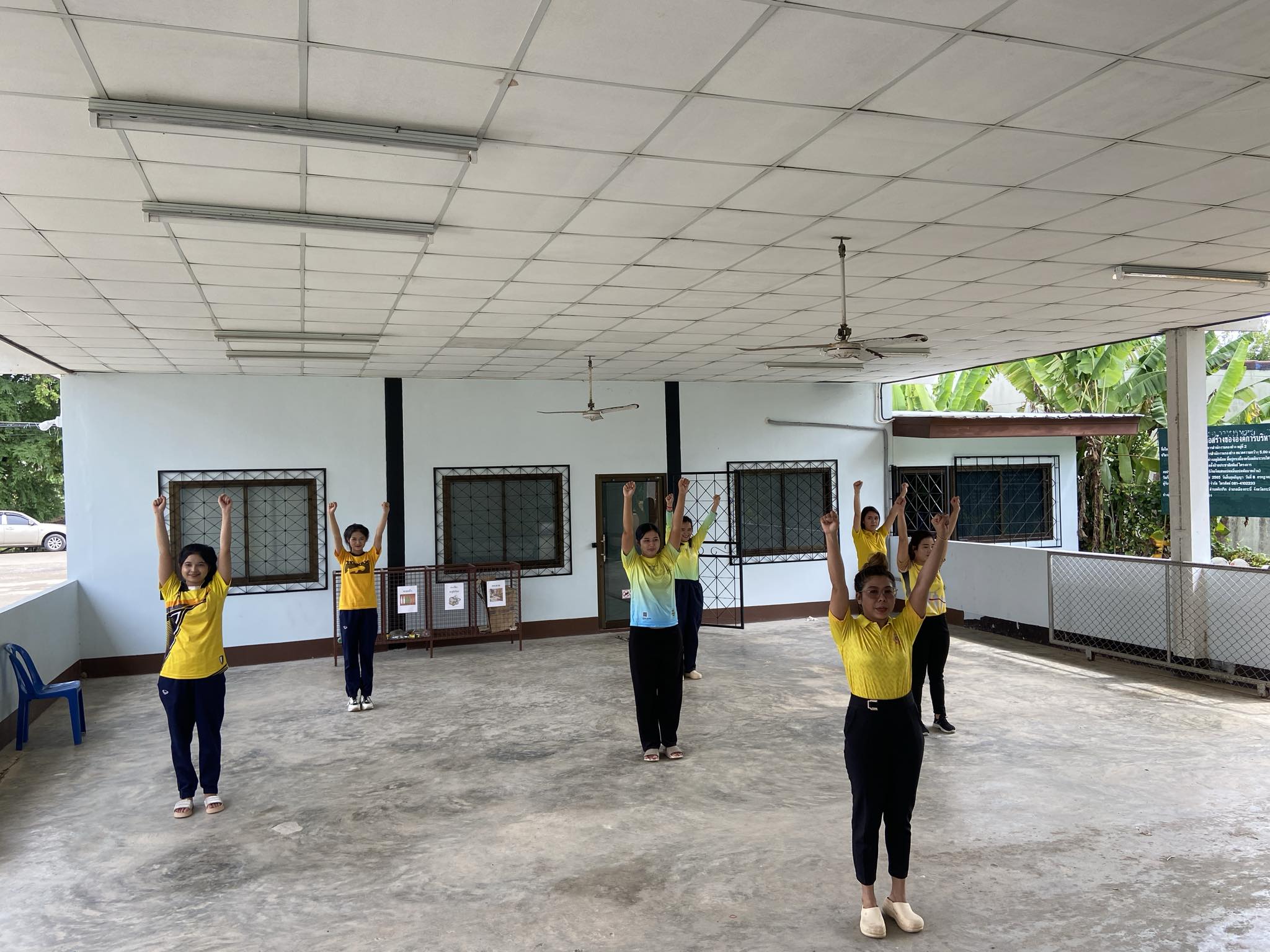 โครงการส่งเสริมการออกกำลังกาย ขยับกาย สบายชีวา  
องค์การบริหารส่วนตำบลหน้าเขา