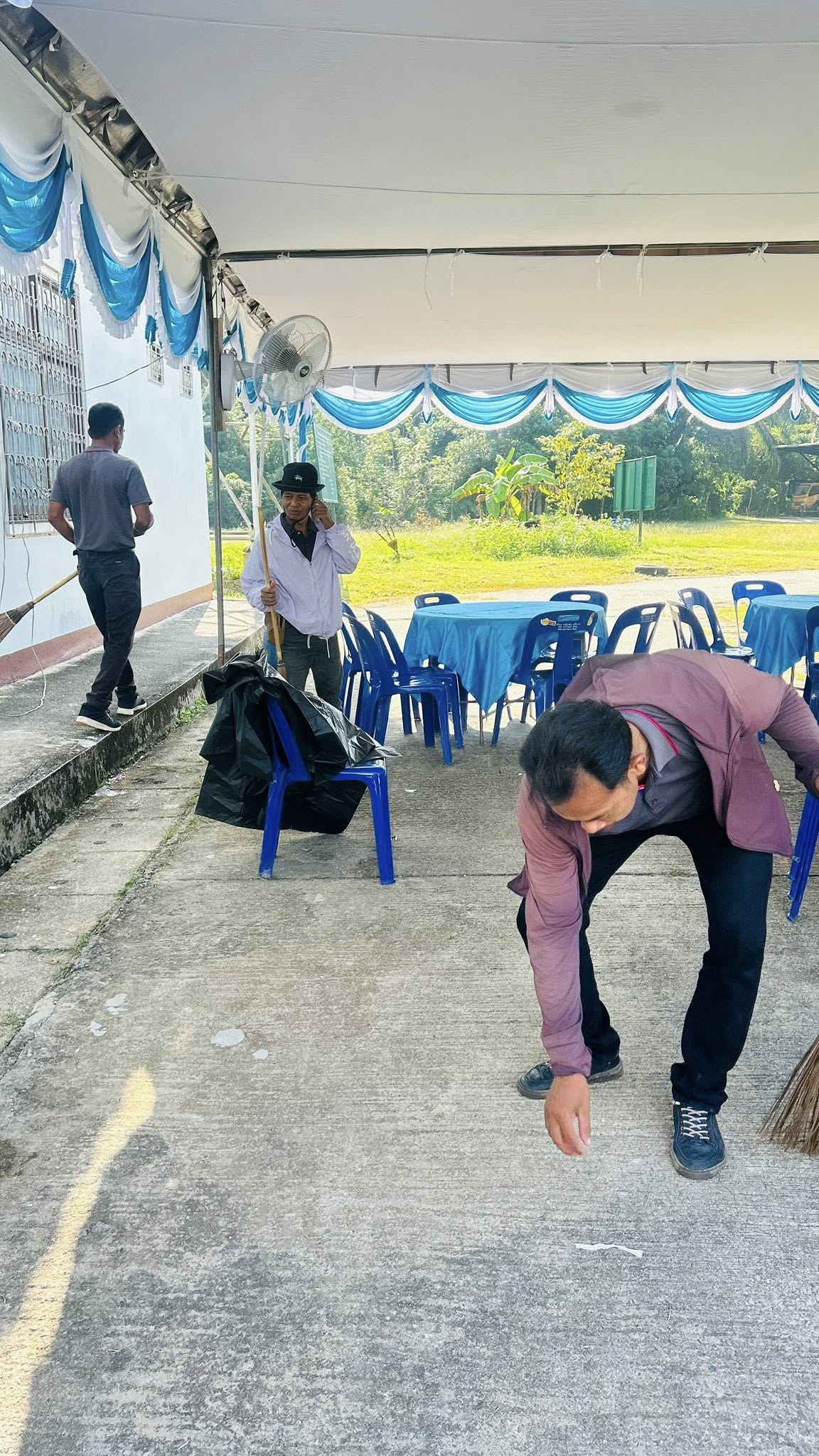 ร่วมกันดำเนินกิจกรรม “รวมพลังสร้างสัปปายะสู่วัดด้วยวิถี 5ส (big cleaning day)